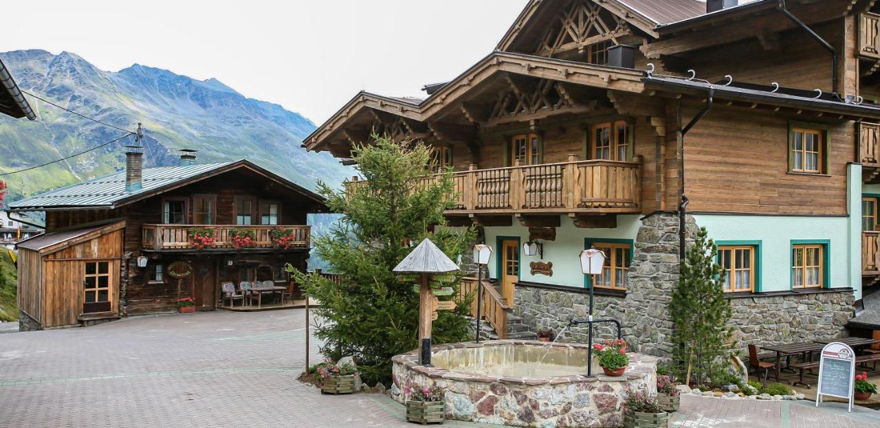 Hotel Silbertal - Almhuetten سولدن المظهر الخارجي الصورة