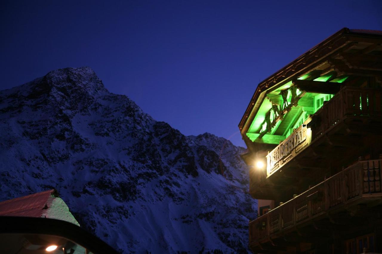 Hotel Silbertal - Almhuetten سولدن المظهر الخارجي الصورة